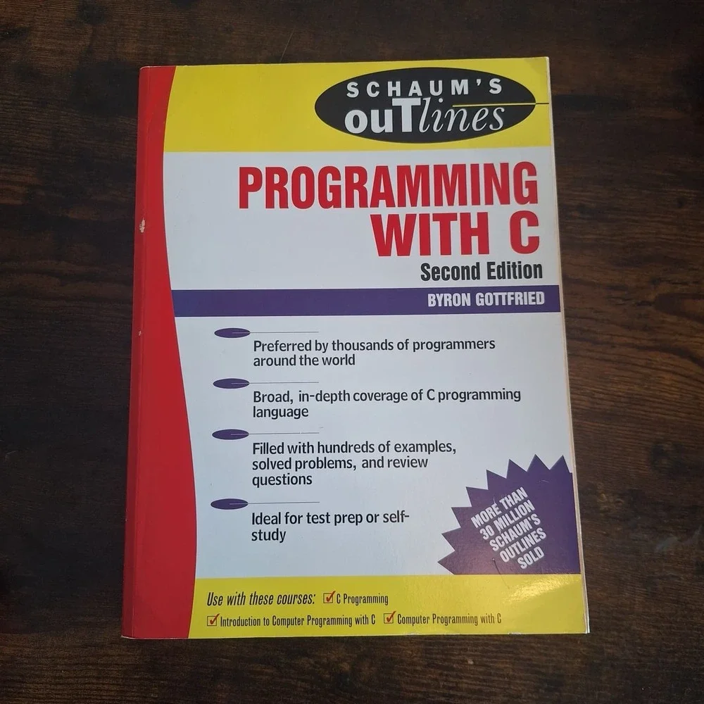 Schaum's Outlines Lot of 3: Numerical Analysis + Programming C & C++ 2nd Edition